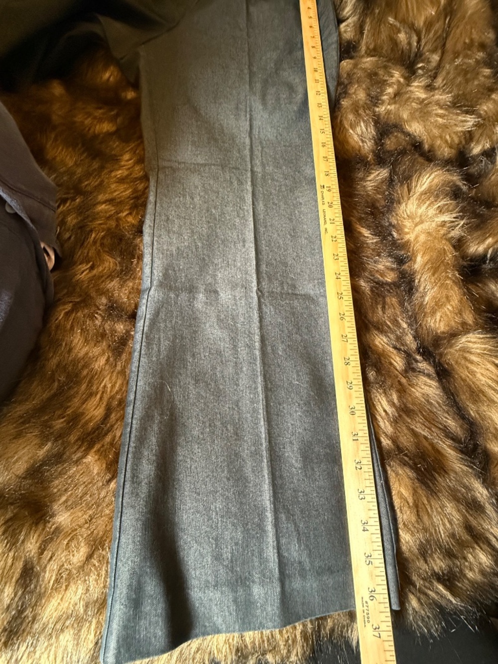 NY & Company Dark Chambray Pants (14P) - Picture 5 of 7